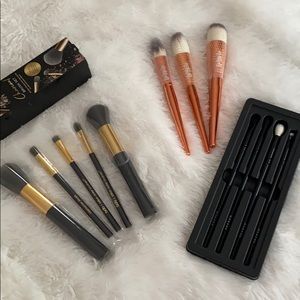 3 set of makeup’s brushes Morphe, BDB brushes